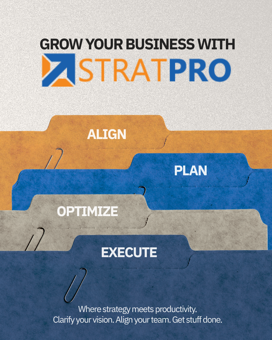 StratPro שבוע 1 – יישור קו