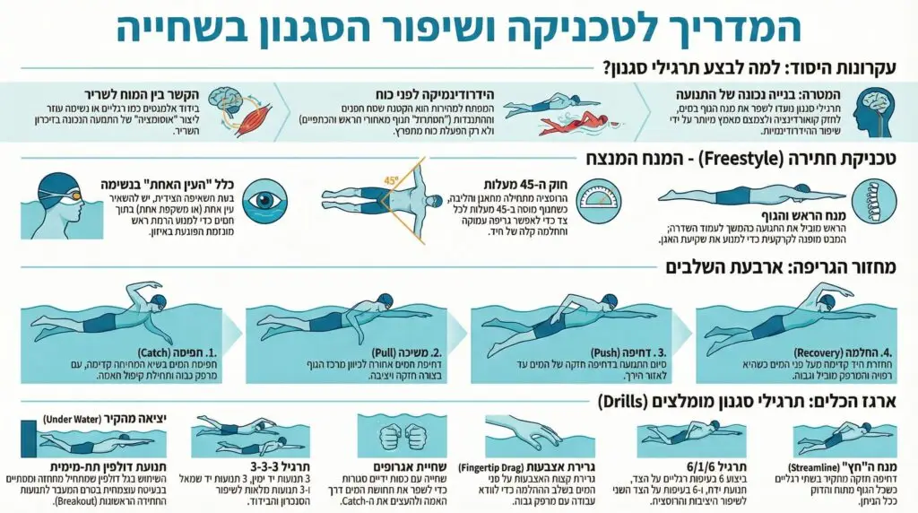 לימוד שחייה